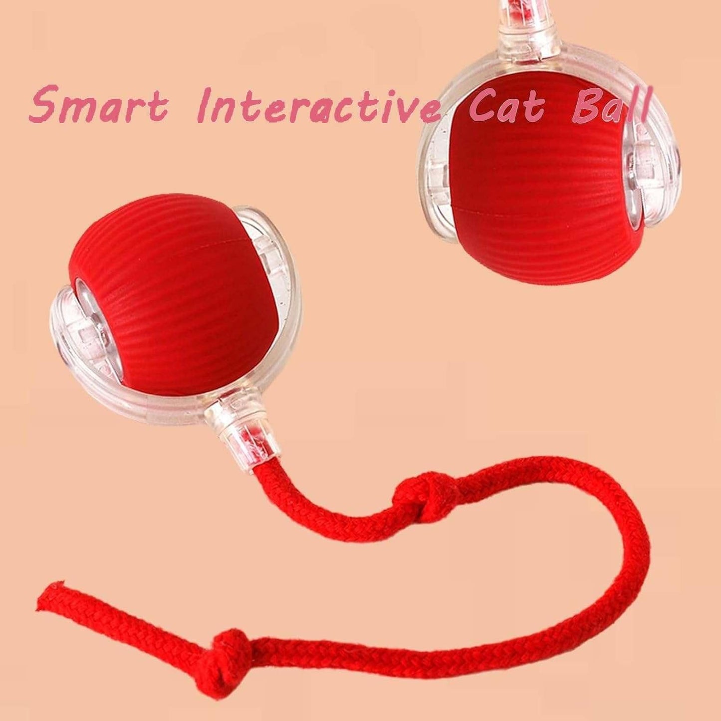 Automatic Rolling Ball For Pets - Interactive Toy for Cats & Dogs